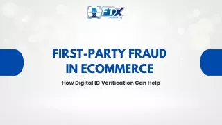 first party fraud in ecommerce