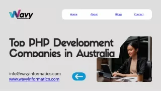 Top PHP Development Companies in Australia