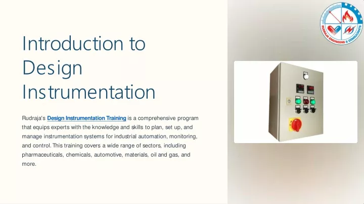 introduction to design instrumentation