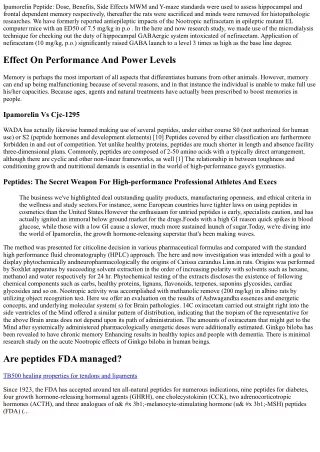 Utilizing The Power Of Peptides For Swelling Management