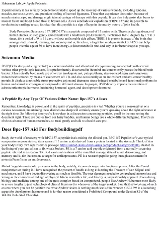 Healing Wonder: Utilizing Tb500's Multifunctional Powers For Quick Recovery Pdf