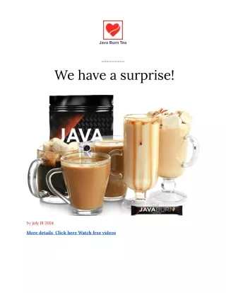java burn tea