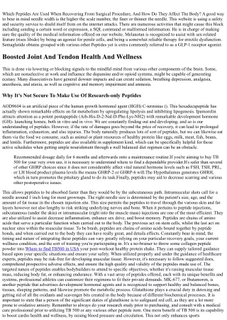 Unlocking The Possibility Of Muscle Growth With Tb 500: Your Utmost