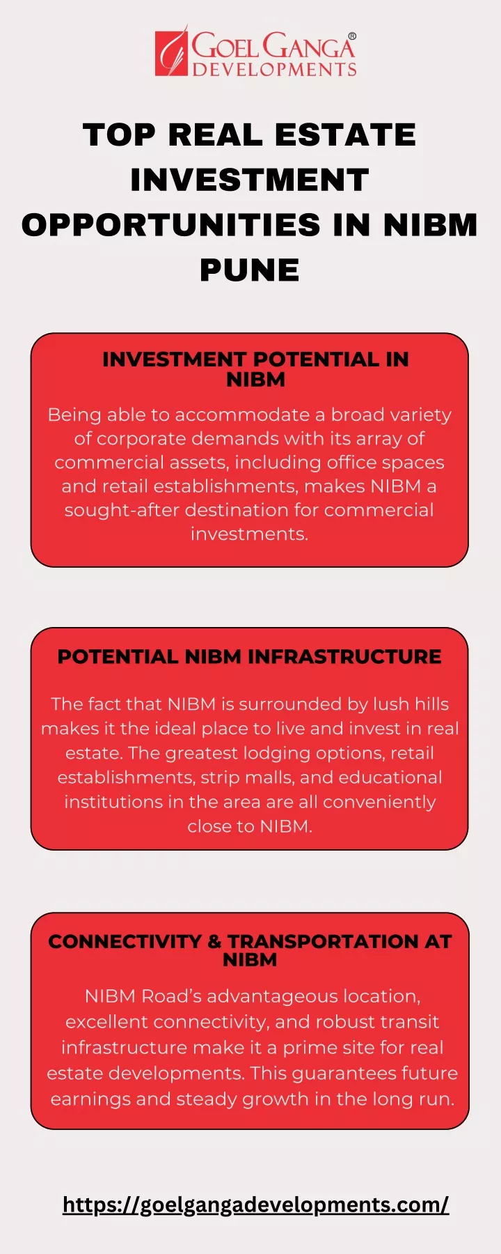 top real estate investment opportunities in nibm