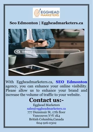 seo edmonton eggheadmarketers ca