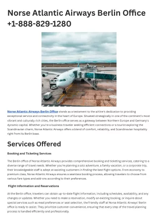 Norse Atlantic Airways Berlin Office (2)