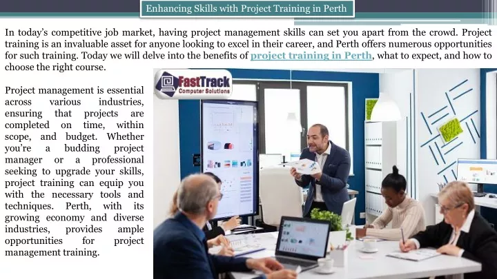 enhancing skills with project training in perth