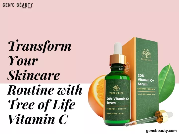 transform your skincare routine with tree of life