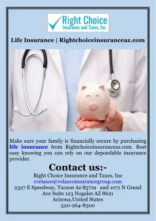 Life Insurance  Rightchoiceinsuranceaz.com