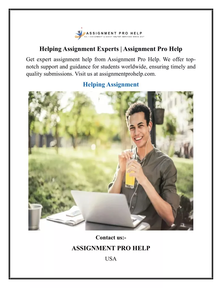 assignment help pro