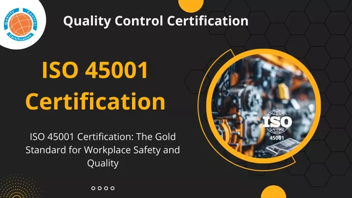 quality control certification