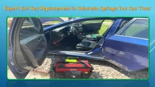 Expert Car Key Replacement in Colorado Springs You Can Trust