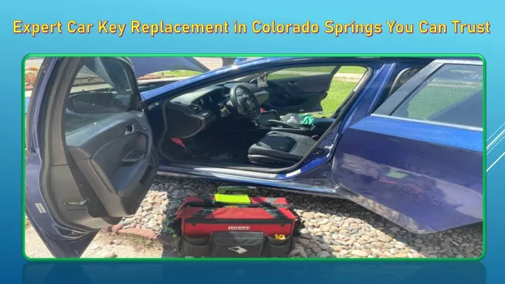 expert car key replacement in colorado springs