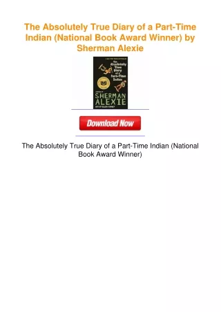 The Absolutely True Diary of a Part-Time Indian (National Book Award