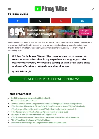 Filipino Cupid Reviews