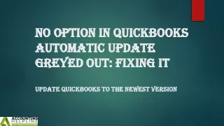 Best setup for Update QuickBooks to the Newest Version