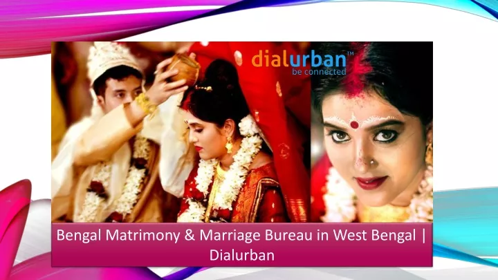 bengal matrimony marriage bureau in west bengal