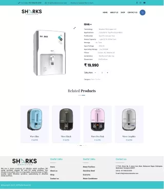 Alklaine water purifier in Hyderabad (Isha )