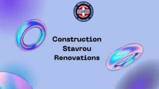 Trusted Restaurant Refurbishment Contractors - Construction Stavrou