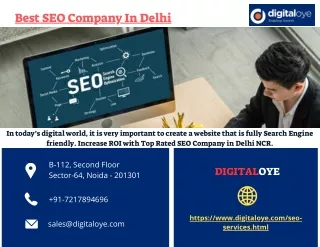 Best SEO Company In Delhi