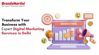 Transform Your Business with Expert Digital Marketing Services in Delhi