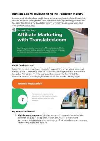 translated com revolutionizing the translation