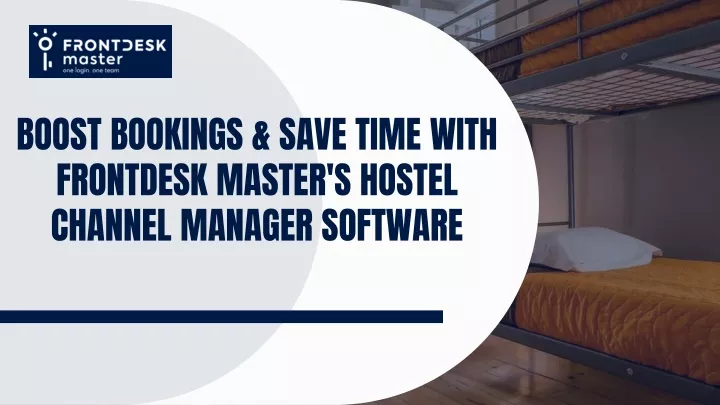 boost bookings save time with frontdesk master