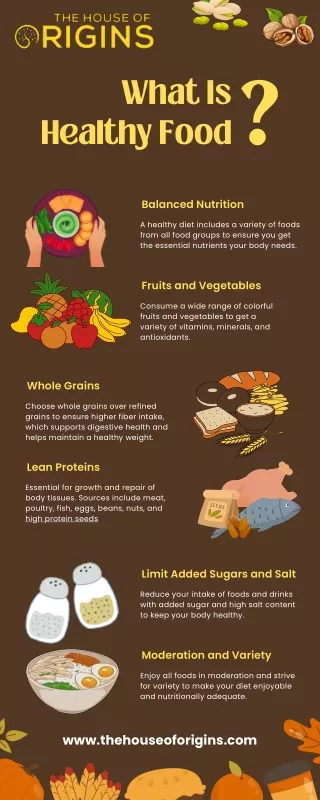 What Is Healthy Food ?