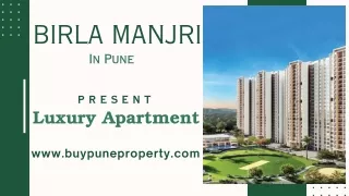 Birla Manjri Project In Pune | Unveiling Exclusive Living Spaces