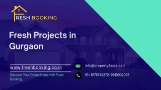 fresh projects in gurgaon