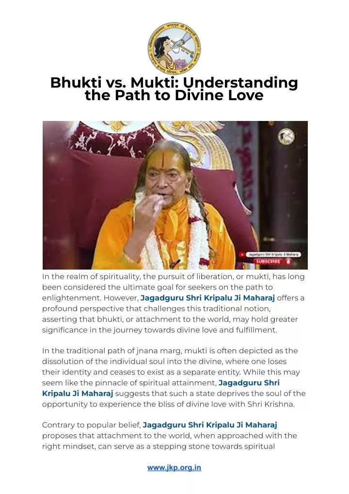 bhukti vs mukti understanding the path to divine