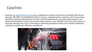 Easylives ppt 2
