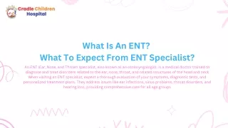 What Is An ENT  What To Expect From ENT Specialist