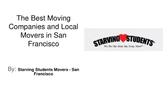 Moving Companies San Francisco