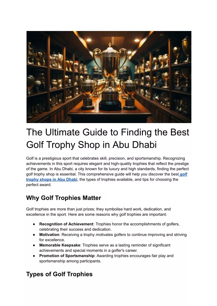 the ultimate guide to finding the best golf