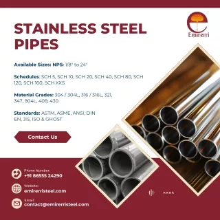 Stainless Steel Pipes