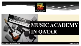 MUSIC ACADEMY  IN QATAR