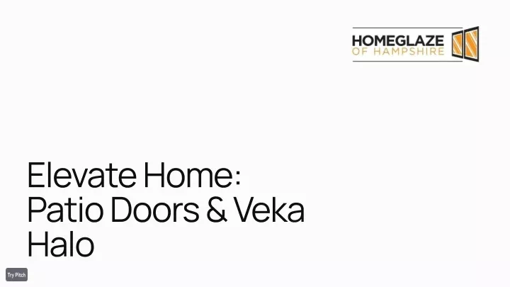 elevate home patio doors veka halo