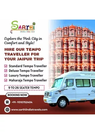 Hire Best Tempo Traveller for Jaipur Trip