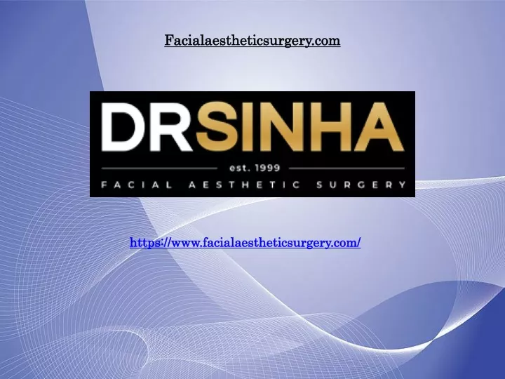 facialaestheticsurgery com