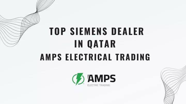 top siemens dealer in qatar