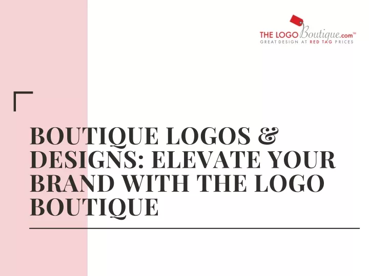 boutique logos designs elevate your brand with