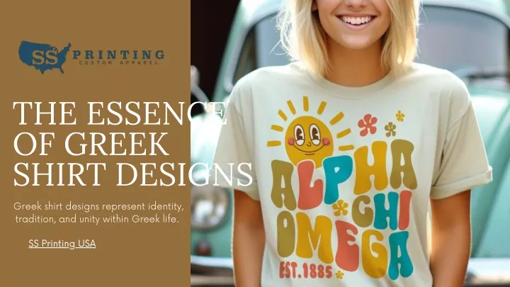 the essence of greek shirt designs