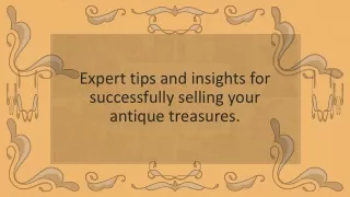 How To Sell Antiques: Terrific Advice From Our Specialists