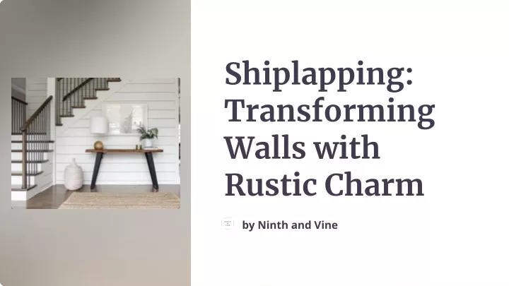 shiplapping transforming walls with rustic charm