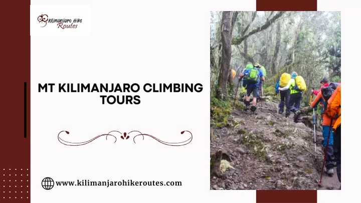 mt kilimanjaro climbing tours