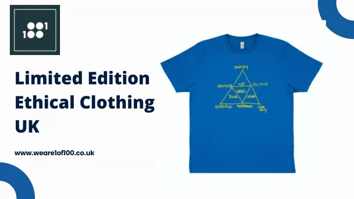 limited edition ethical clothing uk