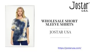 Discover Trendy Wholesale Short Sleeve Shirts for Every Season