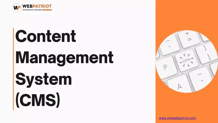 content management system cms