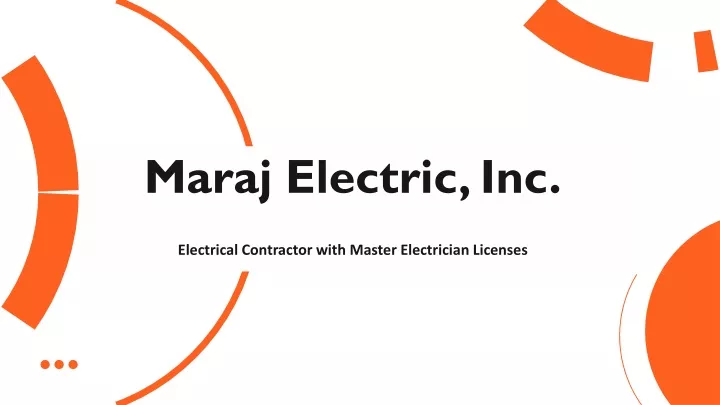 maraj electric inc